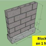 medidas de block para construcción